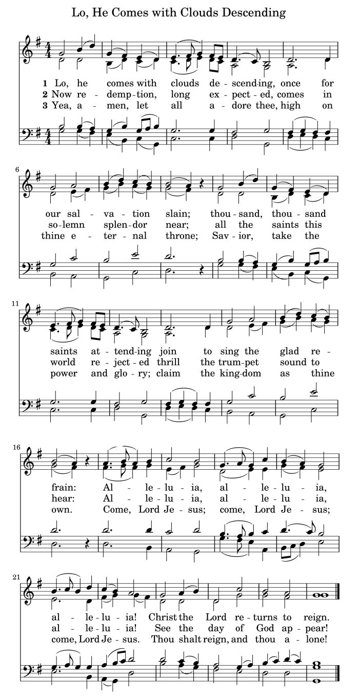 Wesley
                  Hymn